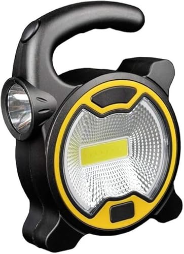 JFYWRT Lampada da Lavoro Portatile COB Lanterna a LED Faretto di Emergenza Impermeabile Proiettore Ricaricabile for Luce da Campeggio for Escursionismo all'aperto