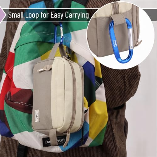 Image of Mr. Pen- High Capacity Pencil Case, Large Pencil Pouch with 3 Compartments and 2 Pockets, Large Pencil Bag with Smooth Zipper, Cute Pencil Case Pouch Organizer, School Supplies for Teens