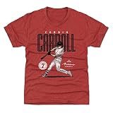 500 LEVEL Corbin Carroll Arizona Card Kids T-Shirt (Tri Red, YM)