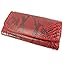 Amazon.com: Pelgio Genuine Python Snake Skin Leather Women's Trifold ...