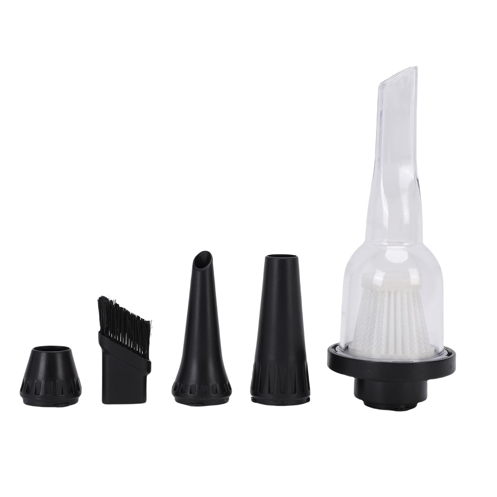 Domary Aspirapolvere Portatile con Soffiante Elettrico Senza Fili Ricaricabile per Tastiera Ed Elettronica Mini Grigio Scuro