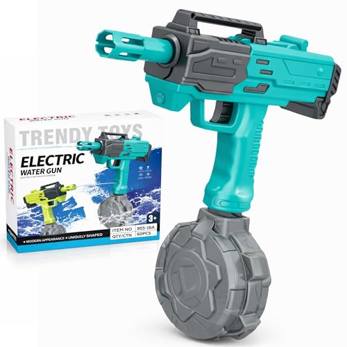 Image of The Little Ones Water Gun - High Powered Automatic Electric Water Gun for Boys & Girls Watergun Toys, Automatic Blaster Squirt Holi Guns with 300CC Excellent Range 35 FEET [HydroX]