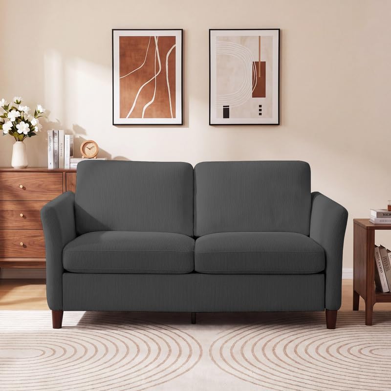 Valthie 61 Corduroy Loveseat