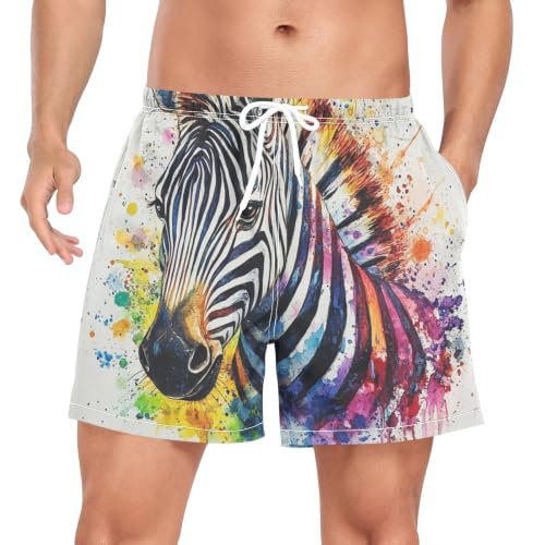Bañador de secado rápido para hombre con cintura elástica cómoda 1