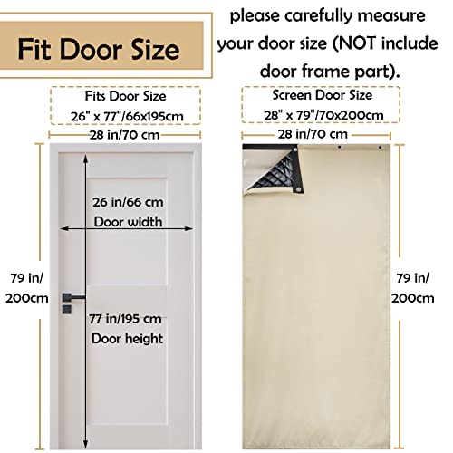 SK Studio Thermal Insulated Door Curtain - Image 3