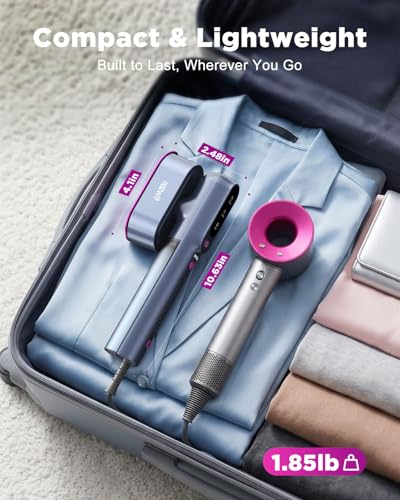 Travel Steamer for Clothes,100-240V Travel Steamer & Iron 2 in 1 with Fast Heat-Up - image 5