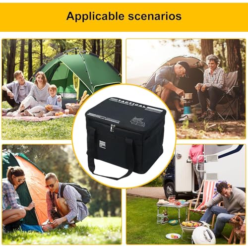 Camping Bags for Organizing - Duffle Bag for Camping,Waterproof Kitchen Equipment Carrying Solution for Tents Traveling Picnic Backpacking Hiking Adventure4