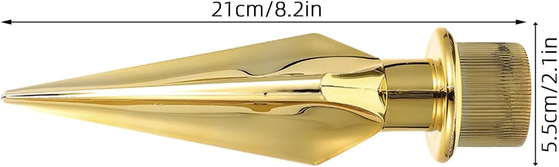 Flagpole Topper Outdoor Flag Pole Finial Ornament Replacement for Lawn Garden and Meeting Hall Decor 8.26X2.16X2.16 Inches - Image 7