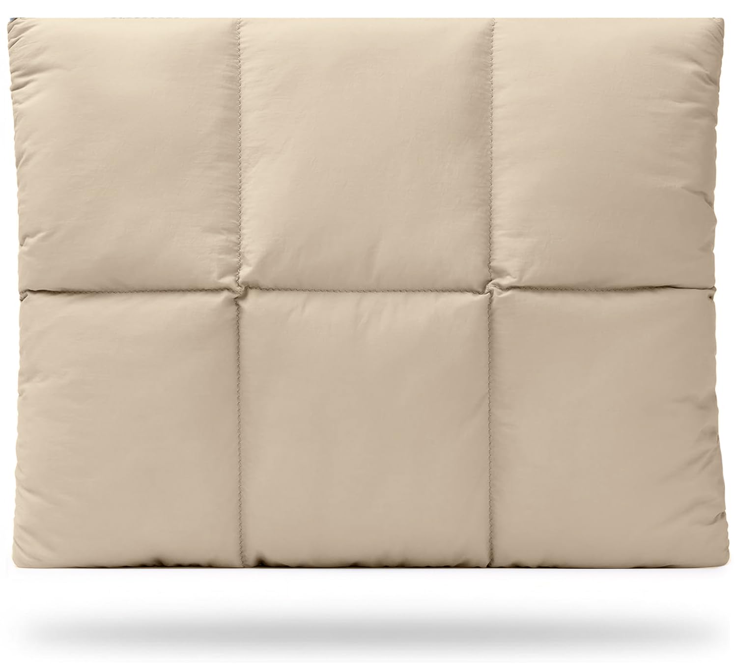 ProElite Puffy Laptop Sleeve for 16-inch MacBook Pro Puffer Laptop Carrying Case, Pillow Pouch Compatible MacBook Pro 16 inch - Sand-image-29