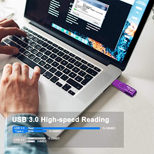 Clé USB C 512 Go pour libérer de l'espace sur smartphone Android et tablette - 4