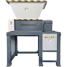 Double Shaft Shredder for Waste Plastic & Tires Automatic Multifunctional Thick-Wall Scrap Shredder