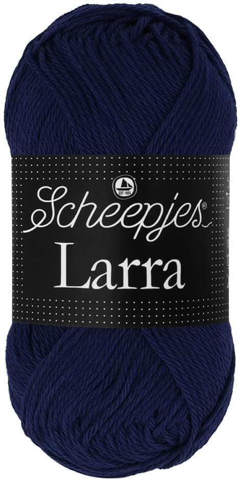 Scheepjes Larra Mercerized Cotton Yarn, 50 g, Blue 7321