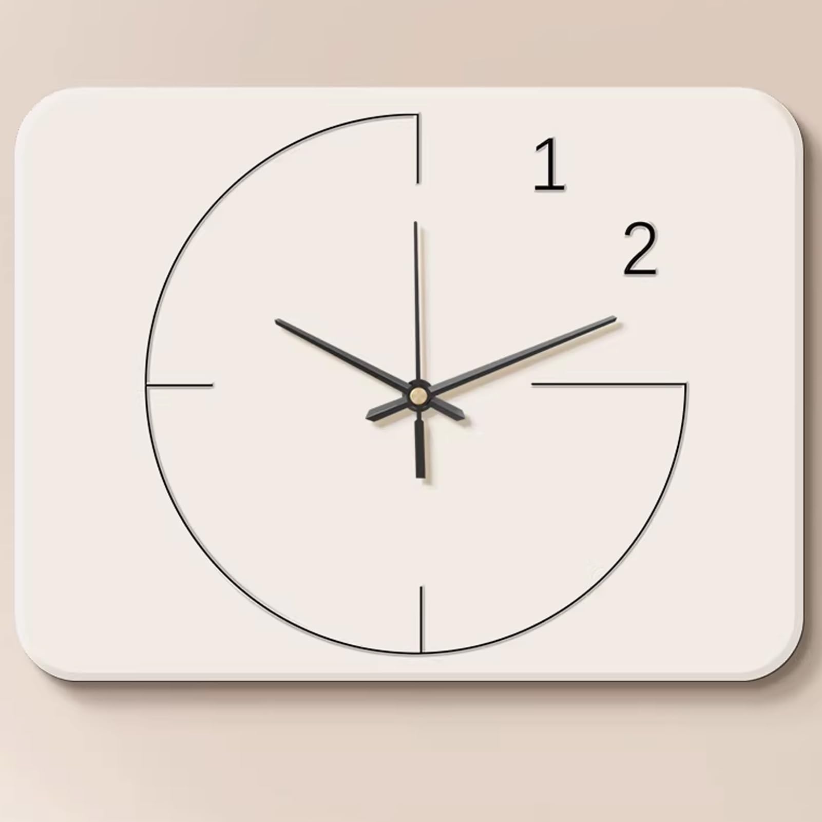 Accessoire décoratif pour boîte à fusibles avec horloge haut de gamme