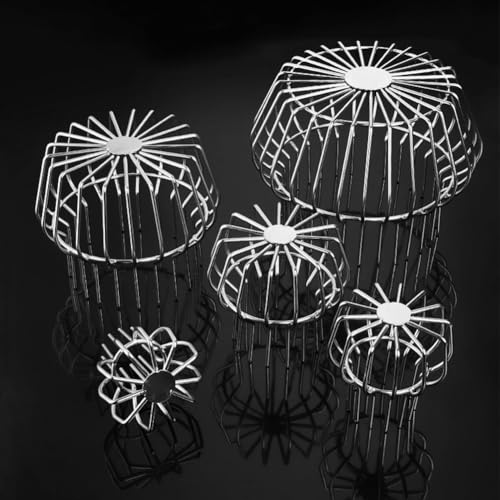 Metall-Dachrinnenschutz, Edelstahl, Fallrohrschutz Dachrinnenschutz, Fallrohrschutz Laubsieb, erweiterbares Filtersieb, Laubsieb, um Moos, Schlamm, Schlamm, Bälle zu stoppen (50#)