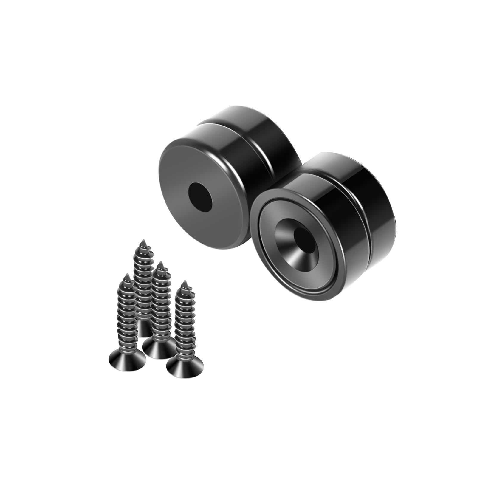 Neosmuk Magnets with Screws,22lbs+ Heavy Duty Rare Earth Neodymium Mounting Magnets with Holes, Countersunk Round Disc Industrial Magnets for Wall Mounting, 10 Pack — Amazon image 14