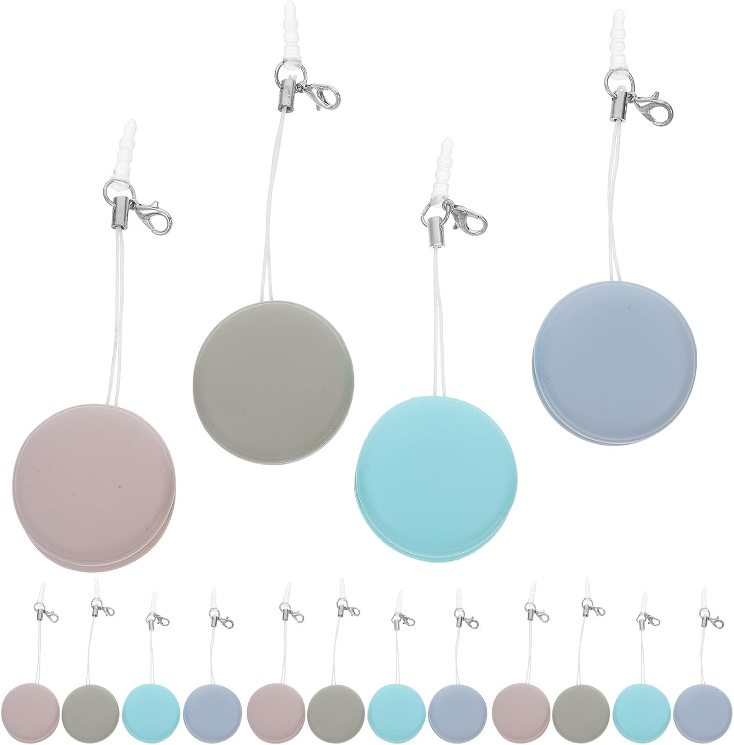Mobile Phone Screen Cleaning Cloth Macaron Shaped 20pcs