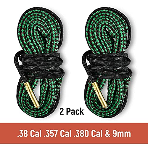 Ezshoot 2 Pcs Bore Cleaner Snake Kit For Rifle Shotgun（ .22 Cal .223 Cal & 5.56Mm +.50 Cal .54 Cal） #TOP1