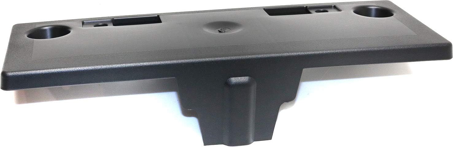 Compatible with Front License Plate Holder Bracket Black 16-17 Sentra NI1068132 962103YU0A
