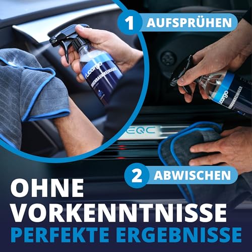 LICARGO LICARGO Innenraumreiniger Auto 500 ml - Neuwagen-Frische in Minuten - Kraftvoll & schonend - Cockpitpflege Auto für Kunststoff, Leder & Armaturen - Polsterreiniger & Cockpitspray für den Innenraum - Designansicht 6 | Tages Deals