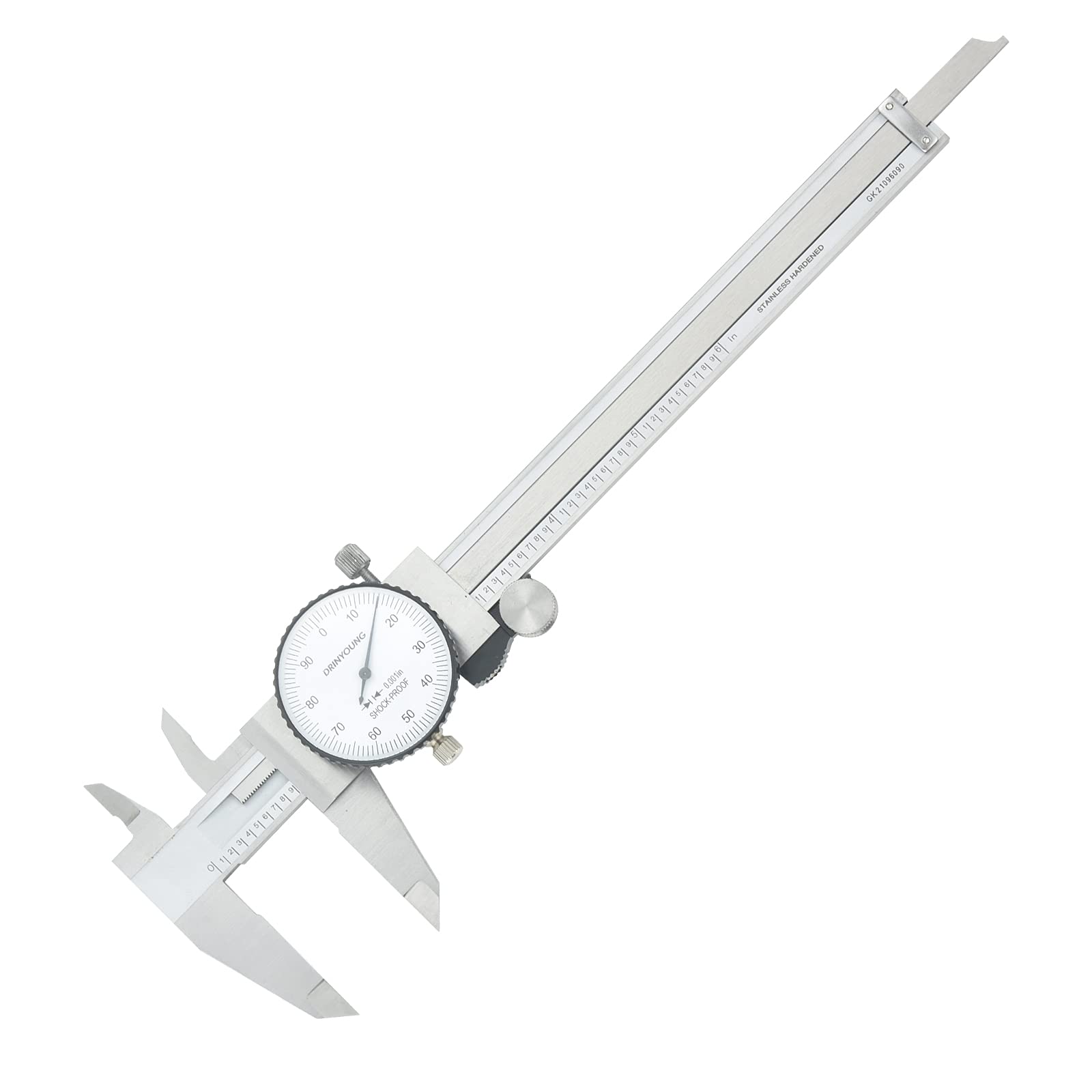 DRINYOUNG Dial Calipers - 6" Precision Measurement -7