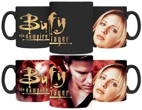 Heat Changing Mug Buffy the Vampire Slayer TV Series 12oz Gift for Adults - Bazillion Dreams