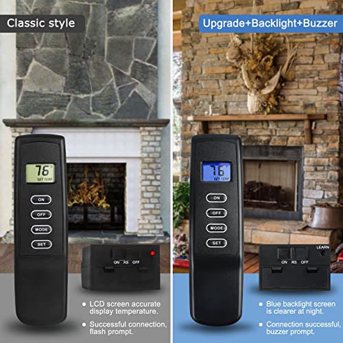 Casmer B0BQJDDS2M Gas Fireplace Remote Kit thumb #1