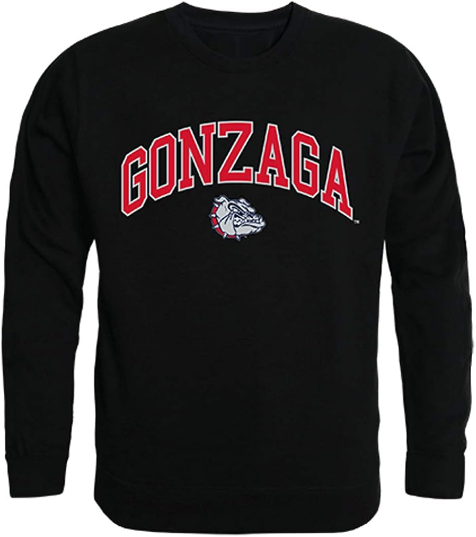 Gonzaga Bulldogs NCAA Men's Campus Crewneck Fleece Sweatshirt at Amazon