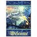 Russ Berrie 644634 Tinker Bell and Peter Pan Fly to Neverland Welcome Garden Flag