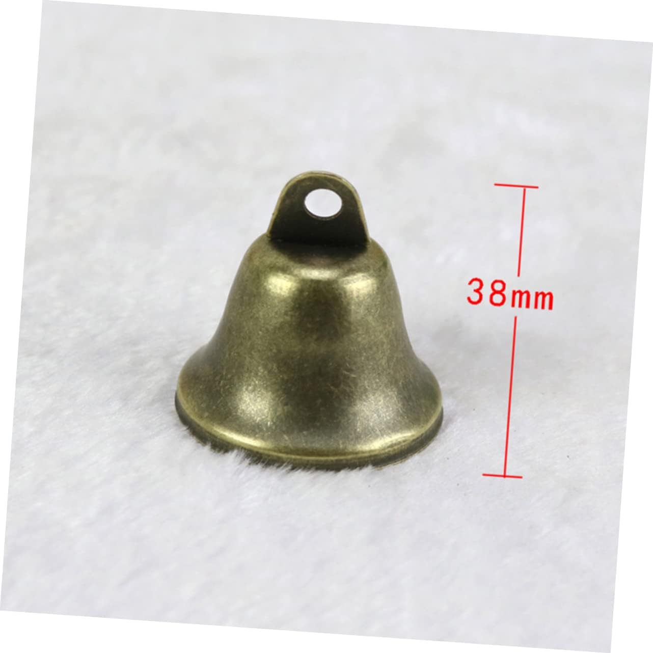20pcs Vintage Horn Bells for DIY Wind Chime Craft Retro Decorative Hanging Bells for Christmas Tree and Home Ornaments