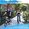 Electric Mountain Bike for Adults 26" Step-Thru/Over Ebike for Men Women with 350W Motor, 36V 10Ah Built-in Battery, 4 Riding Modes & 40Miles 20MPH #1
