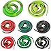 Serpenti di Gomma Realistici Liuer 8PCS Serpente Giocattolo Falso Serpente per Scherzo,Puntelli da Giardino per Scherzo Selvatico Giocattolo Regalo Rettile Festa di Halloween