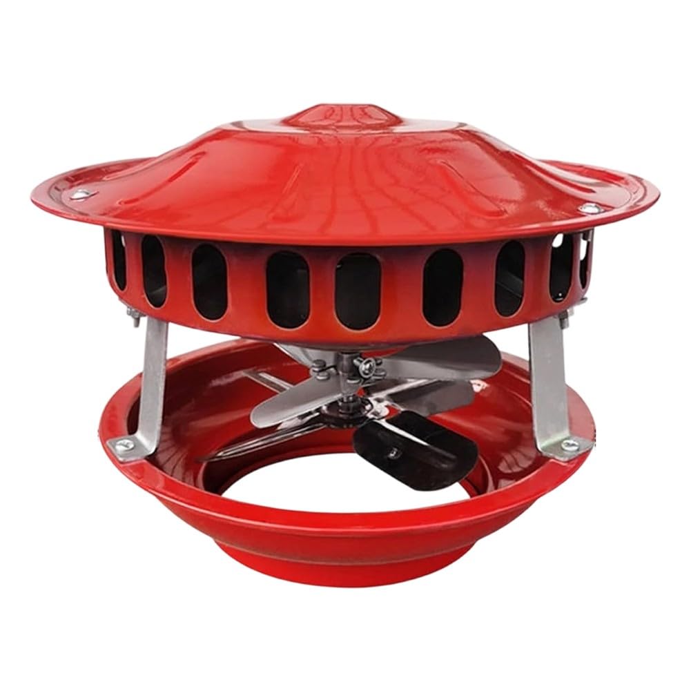 Ventola di scarico da 100 W per camini, camini e camini (12-21 cm)