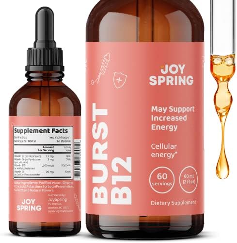 Liquid B Complex for Kids - Kids B Complex B2, B6, B12 & B5 - Vitamin B Complex Liquid May aid in Immunity & Mood - Sugar Free B Complex Vitamin Supplement for Kids & Adults - Vitamin B12 60 Servings