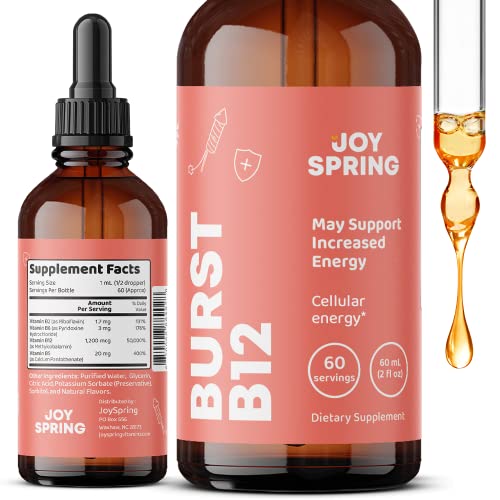 Liquid B Complex For Kids - Kids B Complex B2, B6, B12 & B5 - Vitamin B Complex Liquid May Aid In Immunity & Mood - Sugar Free B Complex Vitamin Supplement For Kids & Adults - Vitamin B12 60 Servings #TOP7