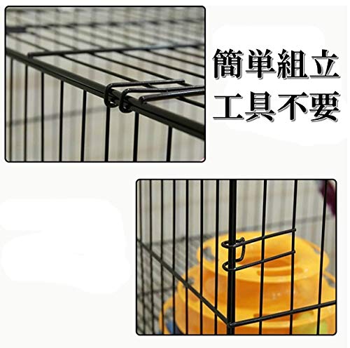 Amazon.co.jp: 猫 ケージ 2段 室内3段 ペットケージ 折りたたみ式