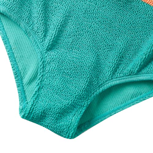 LIZENS Girls One Piece Swimwear Girls Swimsuit for Size 2-16 Kids Bathing Suits4