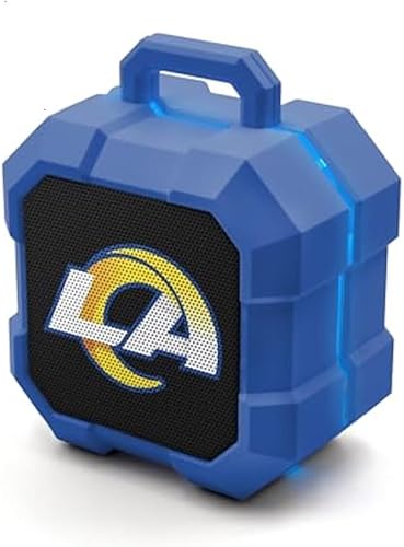 Miniatura 27 de SOAR NFL Shockbox - Altavoz Bluetooth inalámbrico LED, resistente al agua, IPX4, 5.0 Bluetooth con más de 5 horas de tiempo de reproducción, pequeño