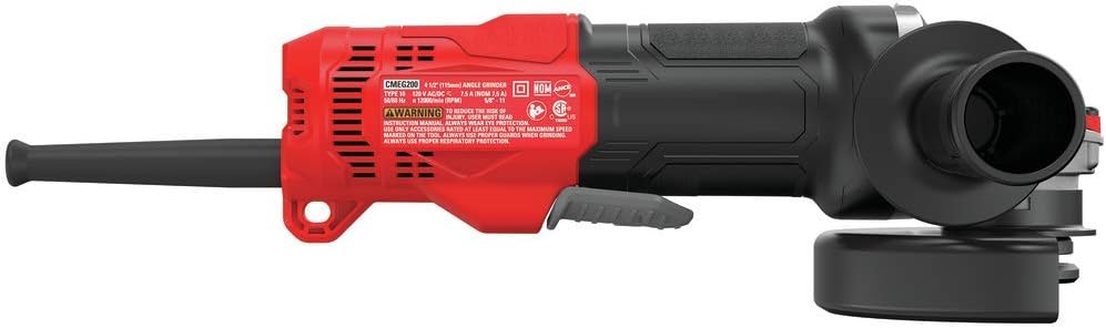 Hottest Sale CRAFTSMAN Angle Grinder, Small, 4-1/2-Inch, 7.5-Amp, Tool Only (CMEG200)