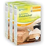 Glutenfreie Backmischung Bauernbrot | 3*400g | Hanneforth