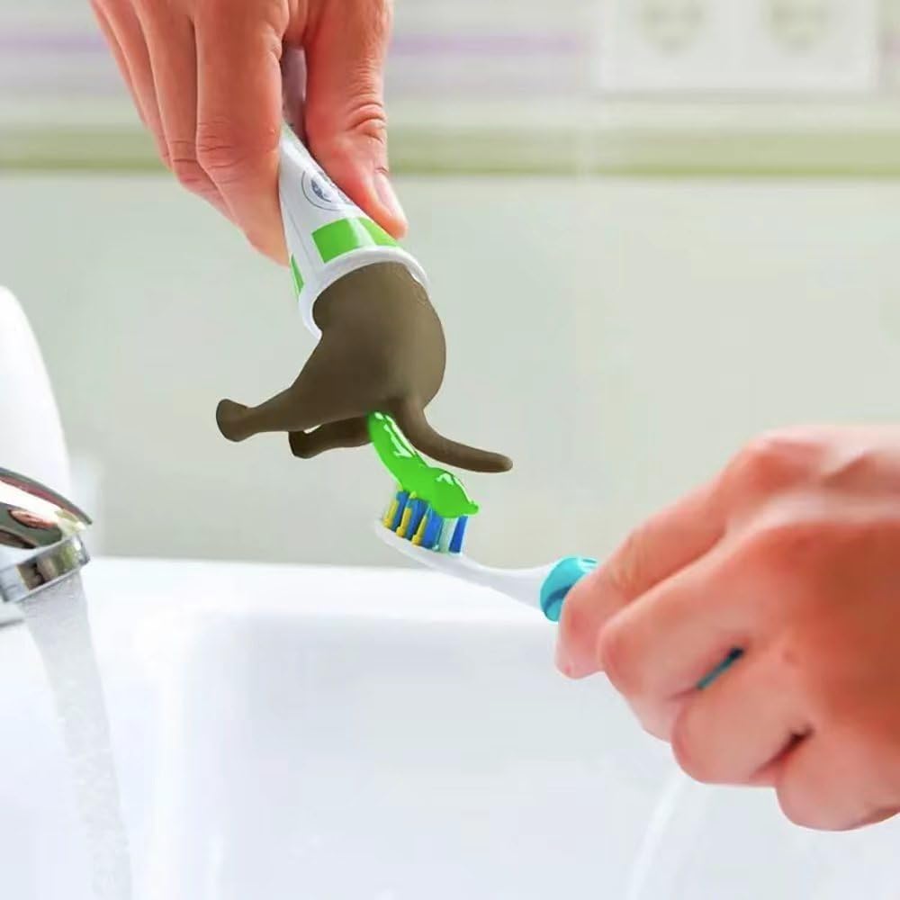 Pooping Dog Butt Toothpaste Topper Creative Dog Ass