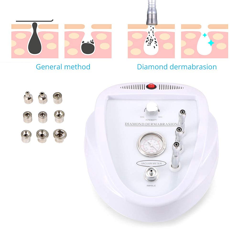 Diamond Microdermabrasion Machine, Professional Dermabrasion Facial Care Skin Tighten Beauty Equipment for Salon Home Use, Shipped from USA : Beauty & Personal Care