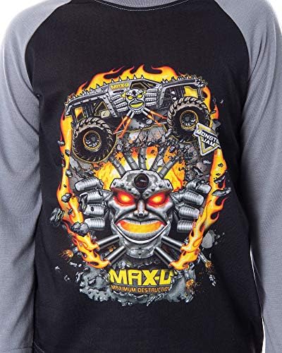 Monster Truck Raglan Shirt 