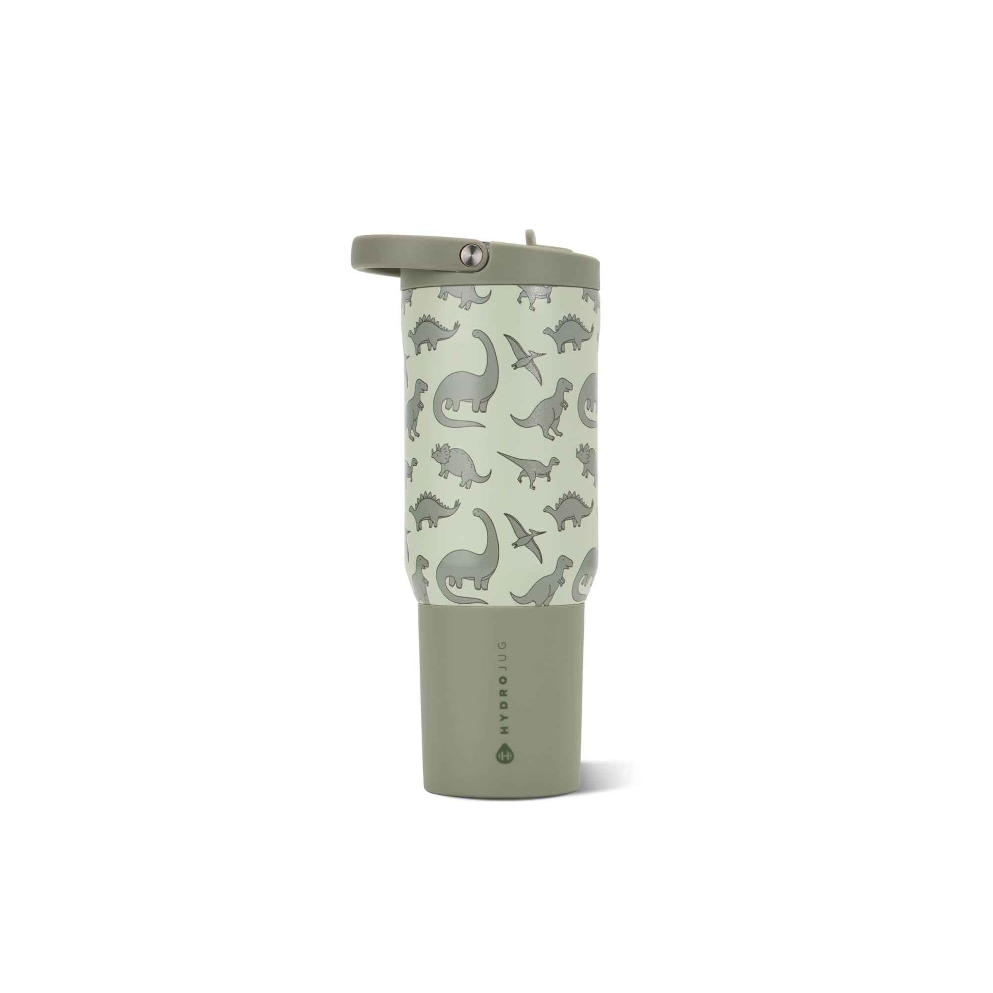 HydroJug Sport 20 oz Insulated Stainless Steel Water Bottle, Dinosaur