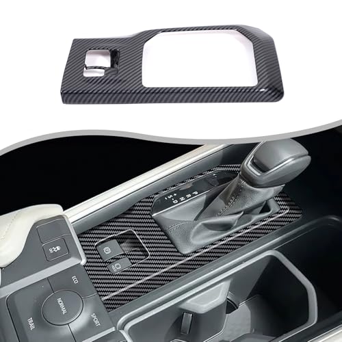 Gear Shift Panel Cover Trim Compatible with Toyota Grand Highlander 2024 2025 2026,ABS Carbon Fiber Pattern Central Control Gear Panel Trim Cover Interior Decoration Accessories (Carbon Fiber Pattern) by TerIourfou - Used condition - US$19.49