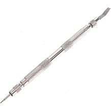 Professional Stainless Steel Double-ended Watch Band Strap Link Pin Pusher Spring Bar Remover Repair Tool Silver