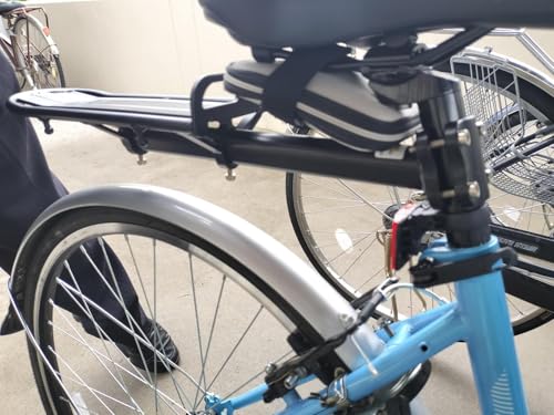 Portabicicletas trasero retráctil de aleación aluminio con soporte 4