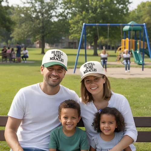 Image of Two-Toned Embroidered Lettering Dad Hat Original Classic Vintage Low Profile Baseball Cap Adjustable Plain Snapback
