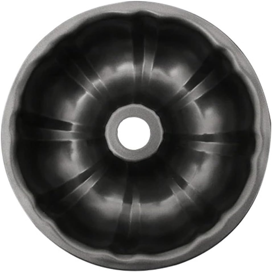 Premium Fluted Tube Cake Pan Heavy Duty Carbon Steel Baking Mold for Bundt Cakes Brownies & More(Large)