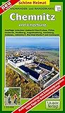 Doktor Barthel Wander- und Radwanderkarten, Wander- und Radwanderkarte Chemnitz und Umgebung: Ausflüge zwischen Limbach-Oberfrohna, Flöha, Oederan, ... Burkhardtsdorf und Zschopau (Schöne Heimat)