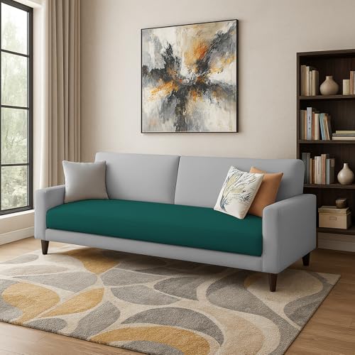 Image of Kathleen 3 Seater Sofa Set for Living Room - Foldable Convertible Couch Furniture for Home, Office or Guest Use, Modern Designer Stylish Comfortable (Pine Grey)